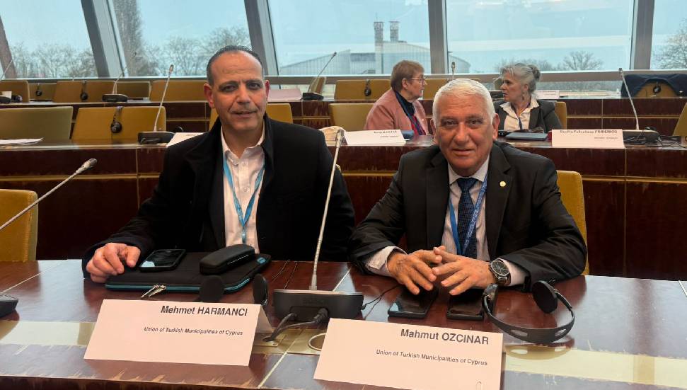 Özçınar ile Harmancı Strasbourg’da toplantıya katıldı