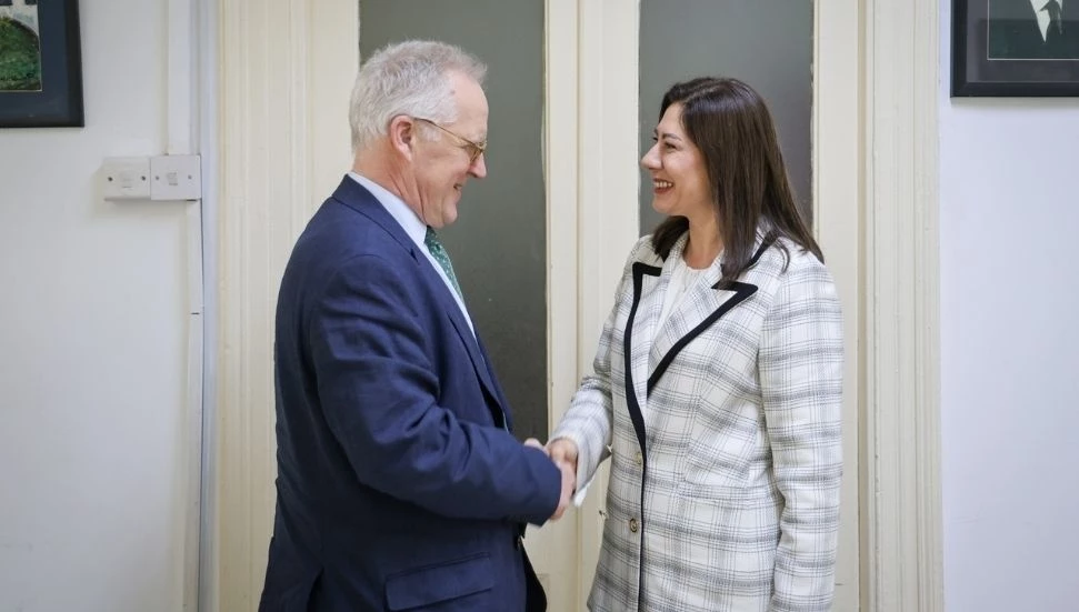 Sıla Usar İncirli, İngiliz Yüksek Komiseri Tatham’ı kabul etti