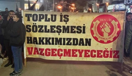 Ektam grevi 20’nci gününde: Görüşme masasında 39 işçi değil, tüm özel sektörün geleceği var