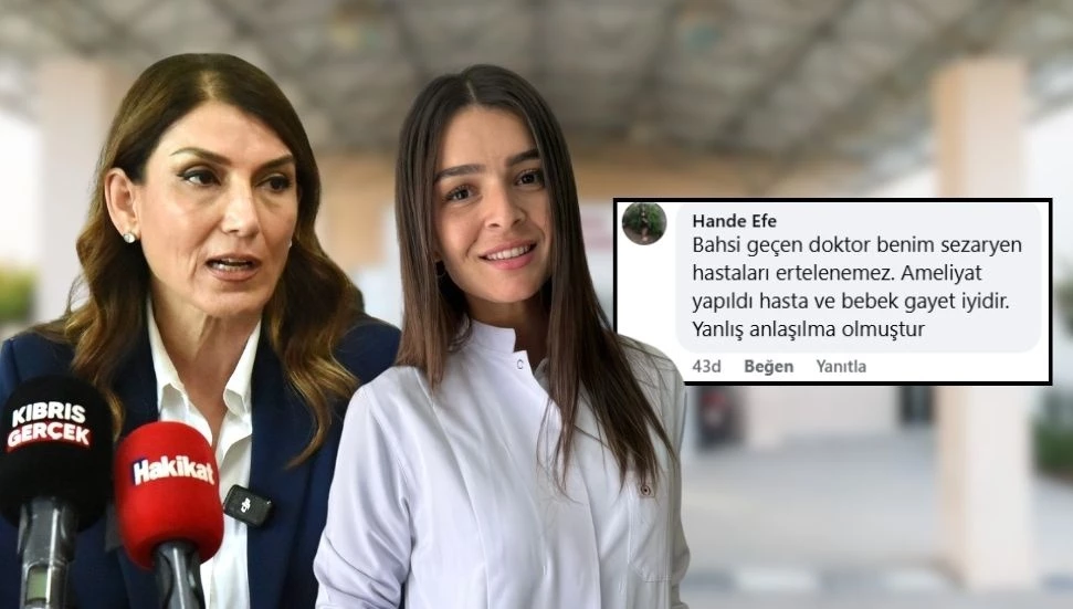 Gürkut’un iddiasına doktordan yanıt: “Sezaryen hastaları ertelenemez, ameliyat yapıldı, bebek iyi”