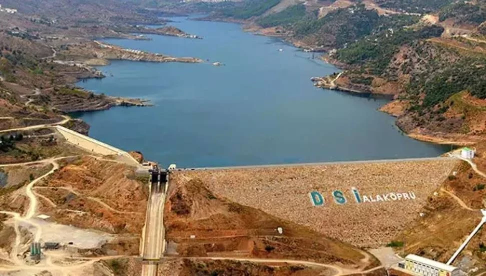 Kuzey Kıbrıs’a su sağlayan Alaköprü Barajı doldu