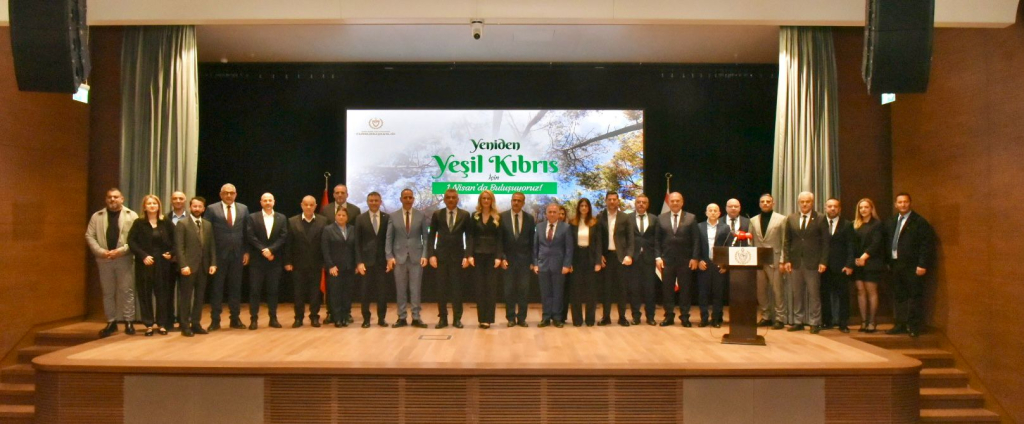 “Yeniden Yeşil Kıbrıs Projesi” Cumhurbaşkanlığı’nda düzenlenen etkinlikle tanıtıldı