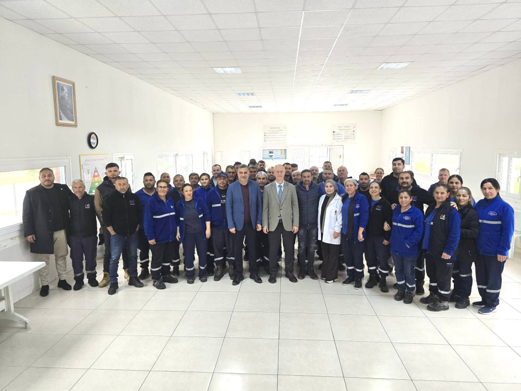 Hasipoğlu’ndan Ektam çalışanlarına anlamlı bayram ziyareti