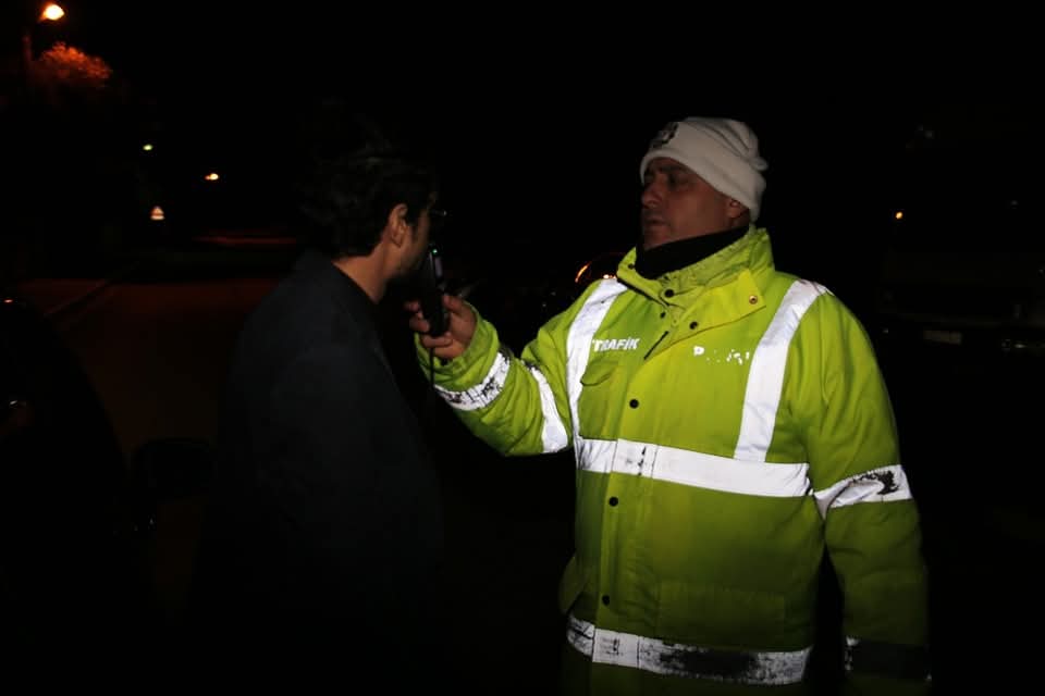 Denetimlerde 3 bin 40 sürücü kontrol edildi; 1 sürücü tutuklandı