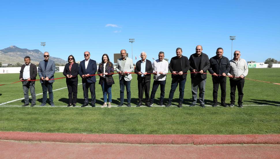 Sadık Cemil Stadyumu törenle açıldı