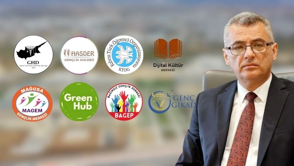 Gençlik ve tematik alanlardaki 8 sivil toplum örgütü, Erhürman’a “Öğrenci Paketi”ni sundu