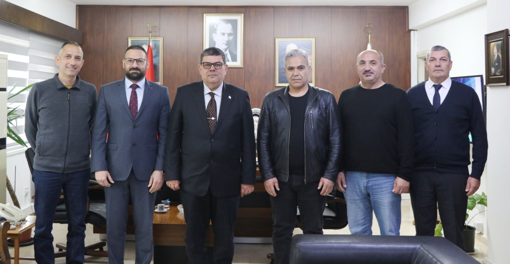 Berova, KKTC Fırın ve Unlu Mamuller Derneği’ni kabul etti