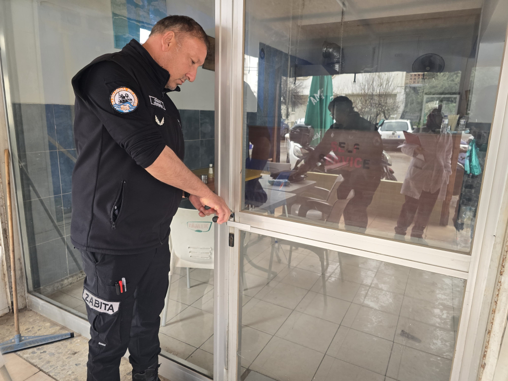 Gazimağusa’da, 1 işletme mühürlendi, 4 işletmeye süreli ihbar…