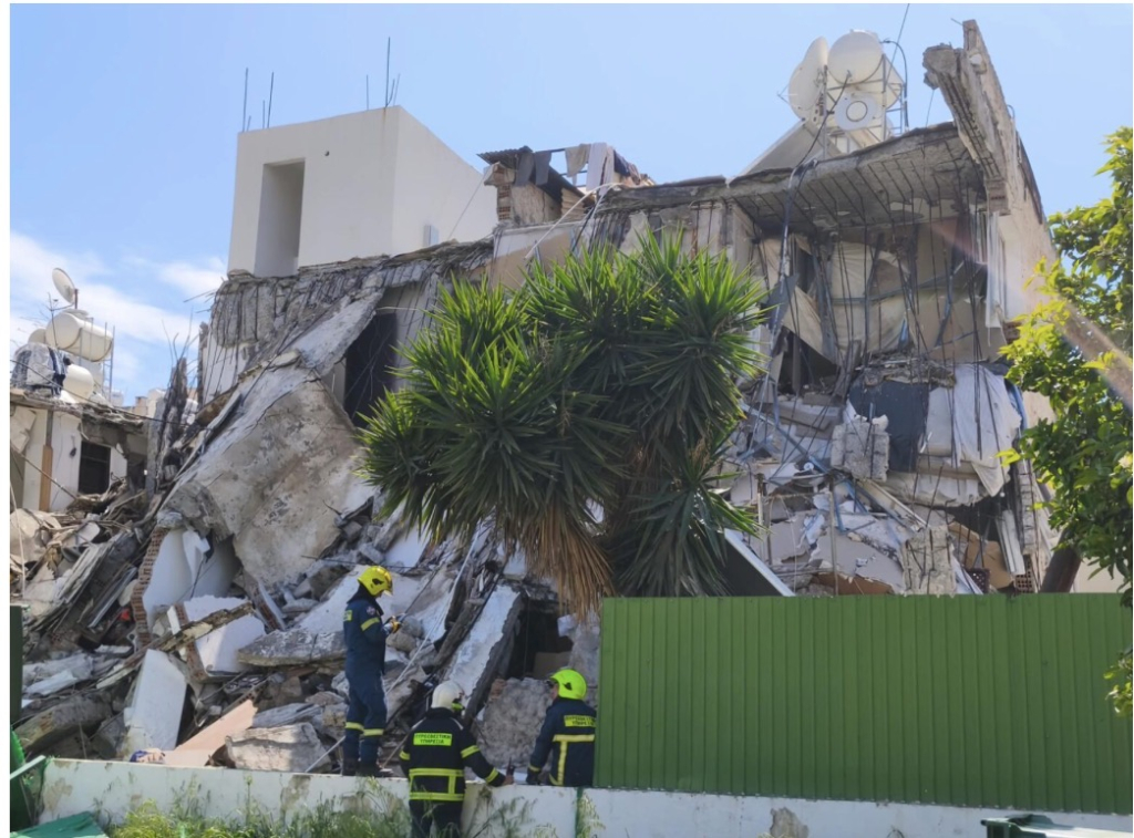 Güney Kıbrıs’ta iki kişinin ölümüne neden olan binayla ilgili soruşturma başlatıldı