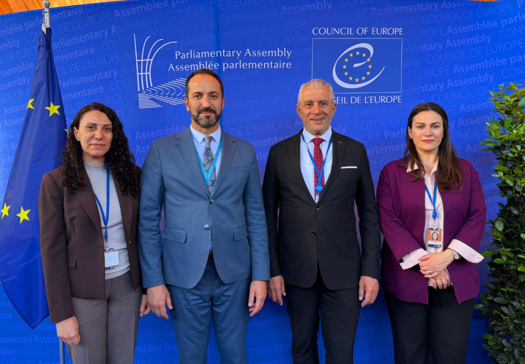 Taçoy ve Candan, AKPA Başkanı Petra Bayr ile görüştü