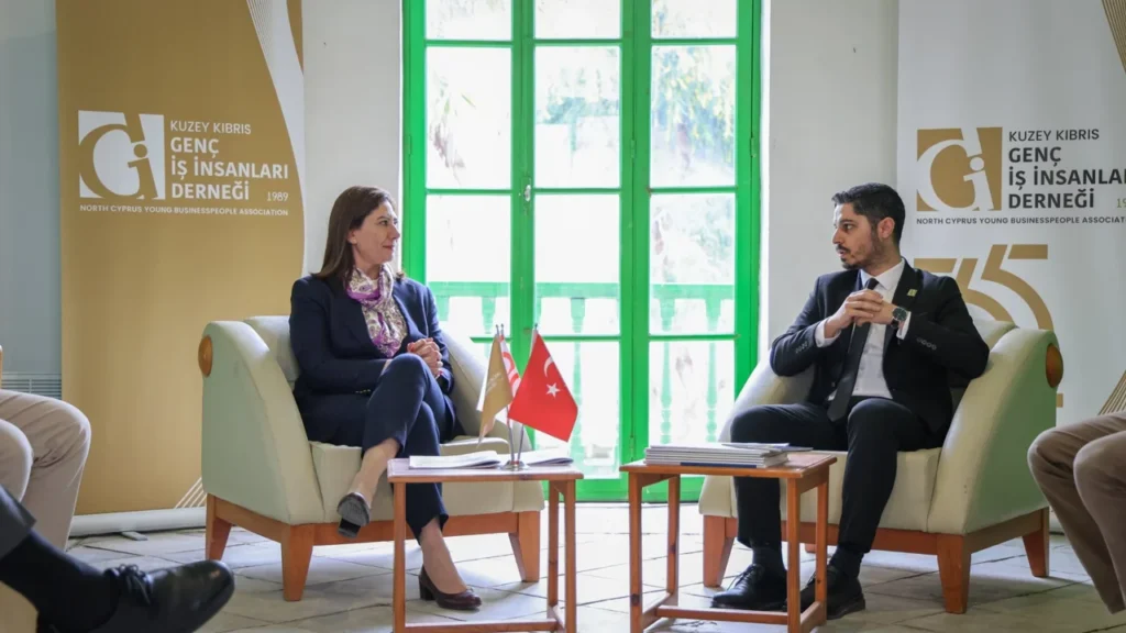 CTP, Genç İş İnsanları Derneği’ni ziyaret etti