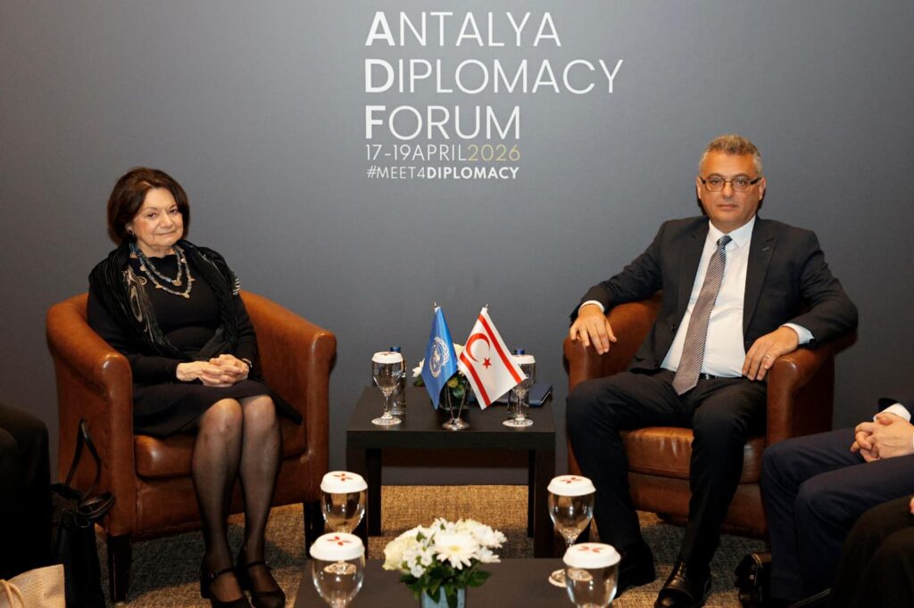 Cumhurbaşkanı Erhürman, DiCarlo ile görüştü