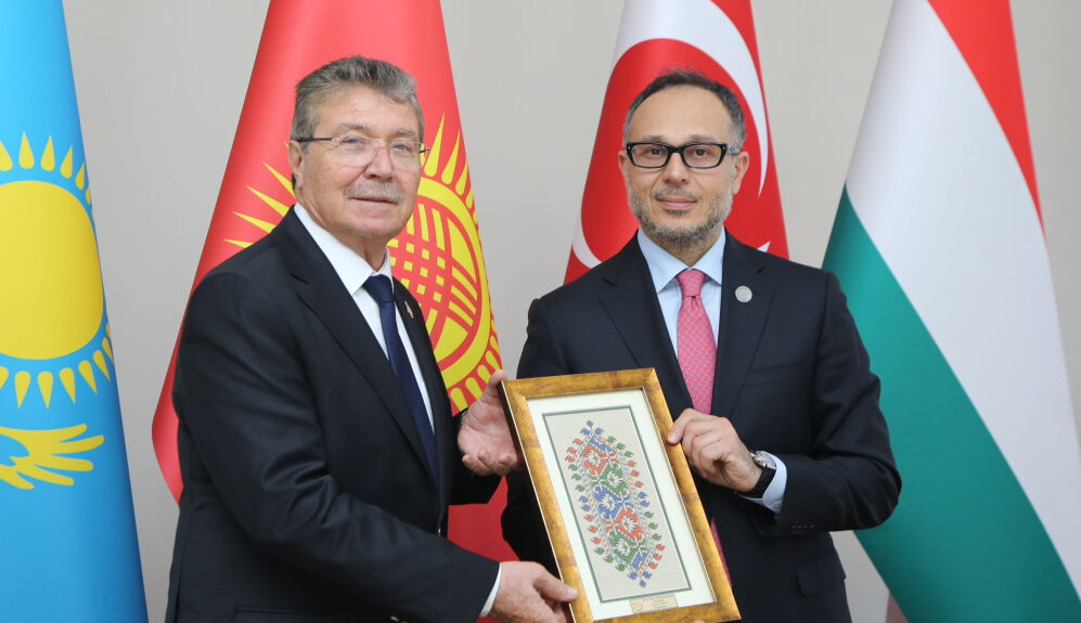 Üstel, TÜRKPA Genel Sekreteri Hasan ile bir araya geldi