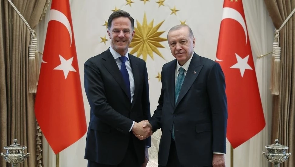 Erdoğan, NATO Genel Sekreteri Mark Rutte’yi kabul etti