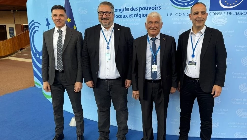 Belediyeler Birliği heyeti Strasbourg’daki kongreye katıldı