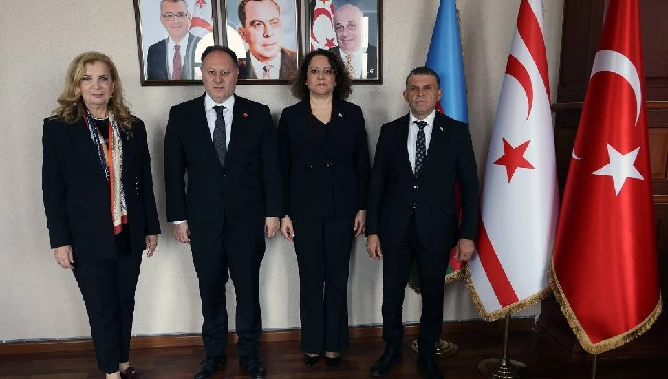 Öztürkler, KKTC Bakü Temsilciliği’ni ziyaret etti: Türk dünyasının ayrılmaz bir parçasıyız
