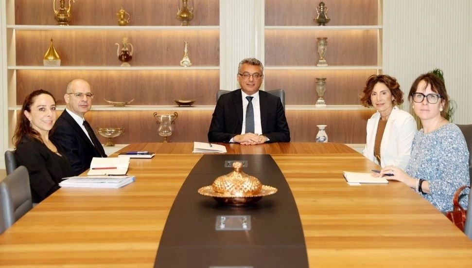 Cumhurbaşkanı Erhürman, İtalya’nın Lefkoşa Büyükelçisi Cavallari ile görüştü