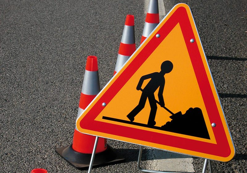 Sivil Savunma-okullar yolu kavşağı arasındaki yol saat 12.00’den itibaren kapalı