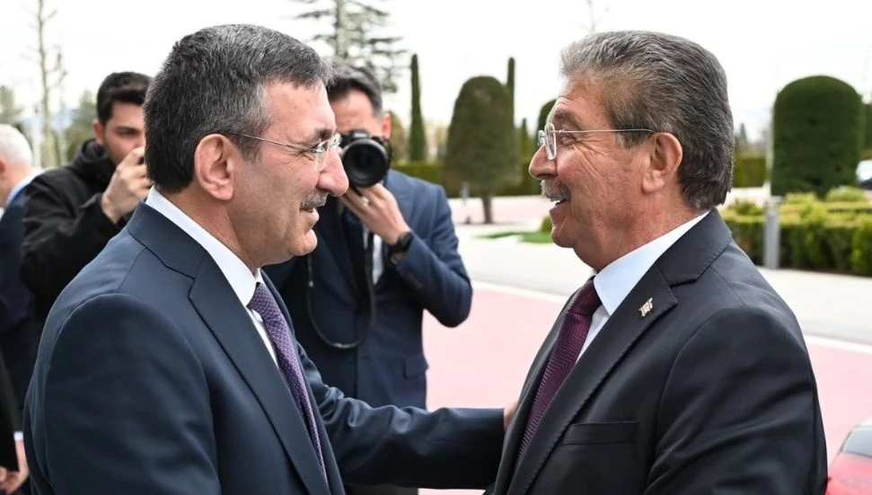 Üstel, Ankara’da Yılmaz ile görüştü