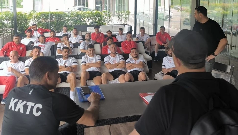 KKTC A Milli Takımı, Rouet Provence karşılaşmasına hazırlanıyor