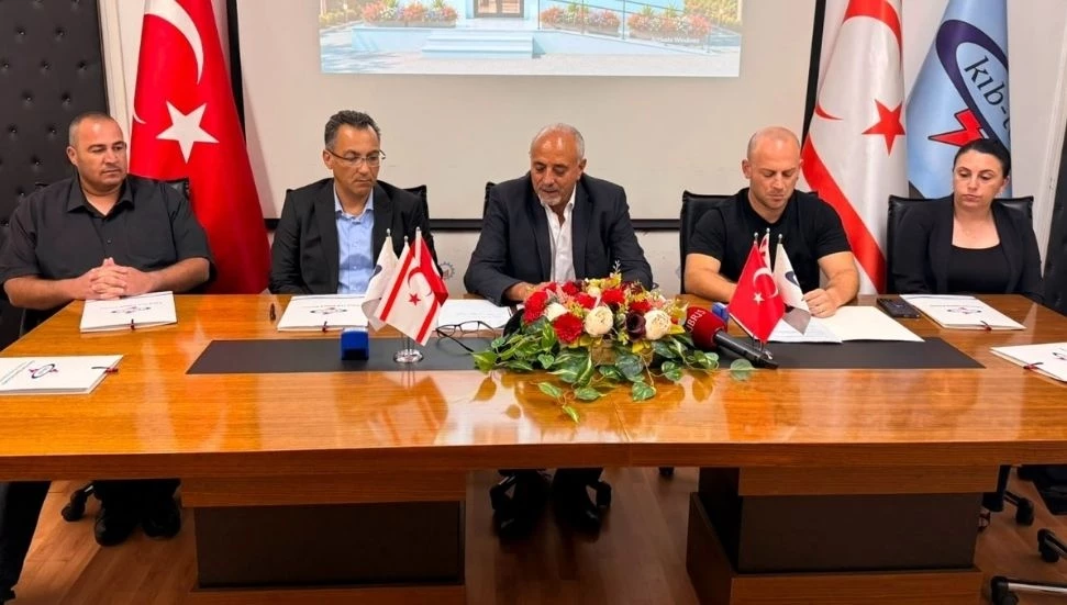 Kıb-Tek’ten Lefke’ye yeni hizmet binası