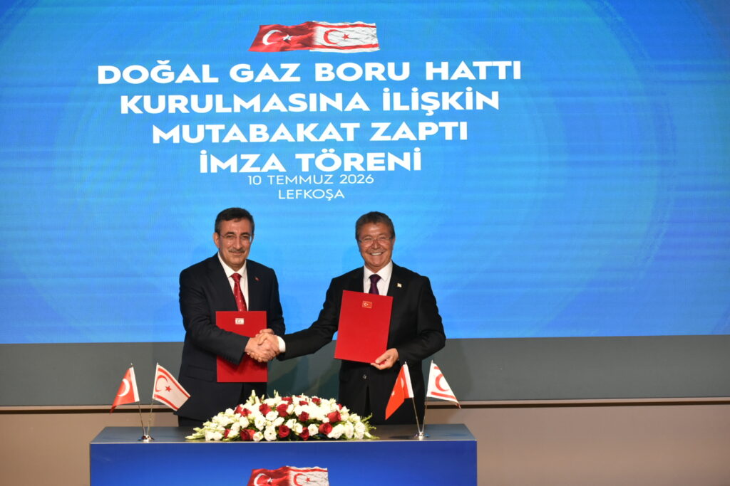 Doğalgaz Boru Hattı Kurulmasına İlişkin Mutabakat Zaptı imzalandı