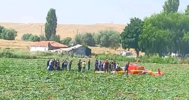 Ankara’da eğitim helikopteri düştü