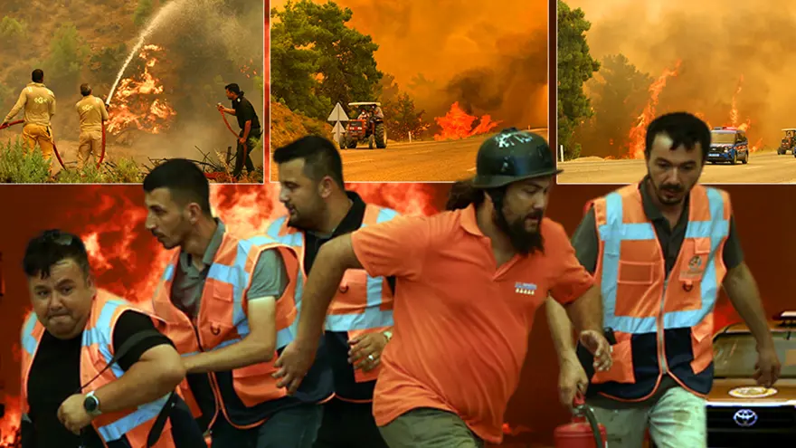 Muğla ve Balıkesir’de orman yangını