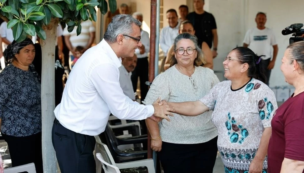 Tufan Erhürman, Beyarmudu ve köylerde yurttaşlarla bir araya geldi