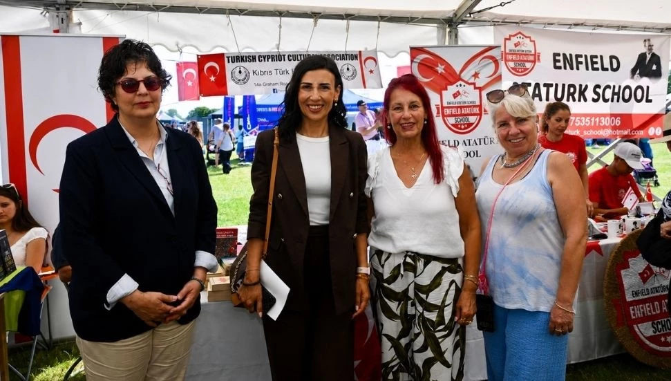 Özdenefe, Londra’daki Kıbrıs Türk Festivali’ne katıldı