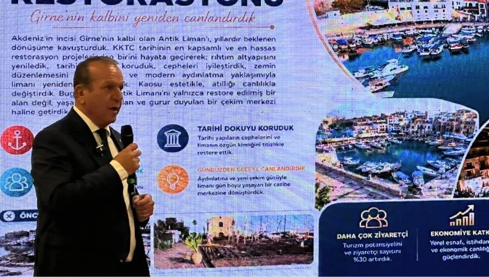 Turizm, Kültür, Gençlik ve Çevre Bakanlığı’nın “5 Yılda 100 Proje” sunumu gerçekleştiriliyor