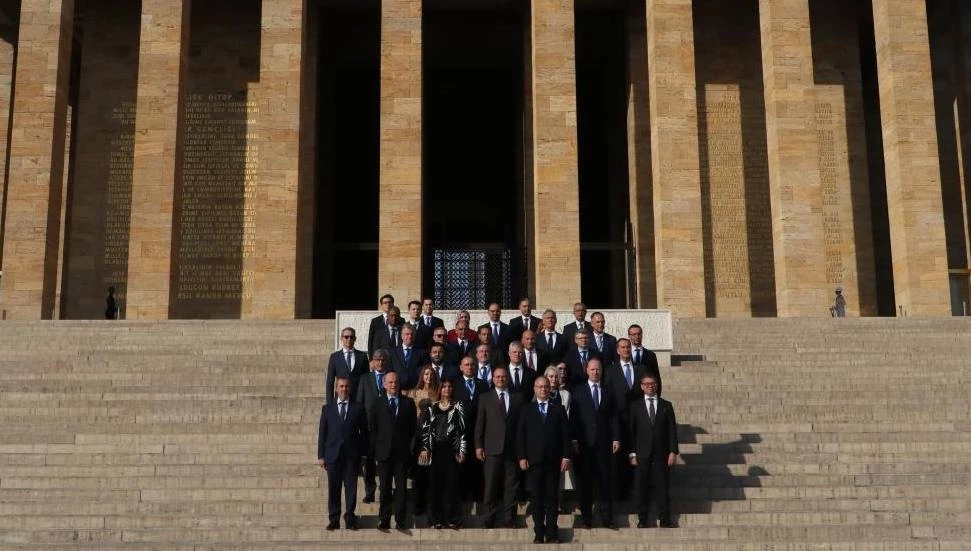 NATO heyeti, Anıtkabir’i ziyaret etti