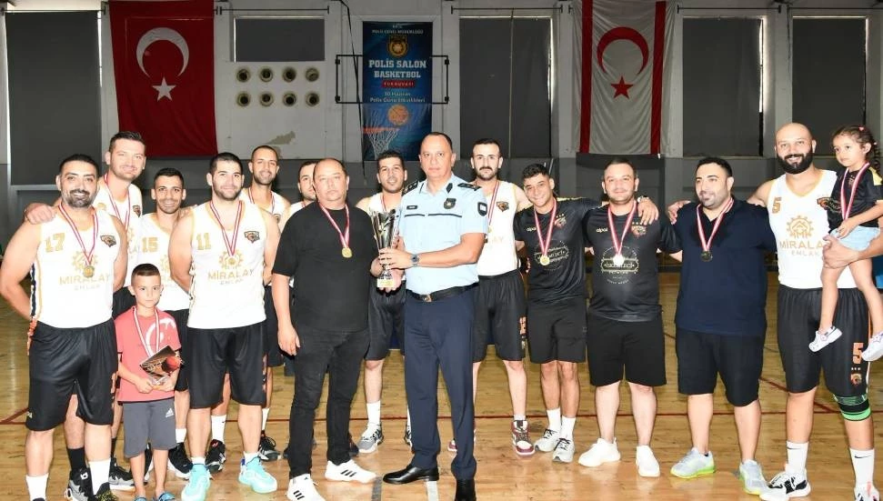 7. Polis Basketbol Turnuvası’nın şampiyonu Lefkoşa Polis Müdürlüğü oldu