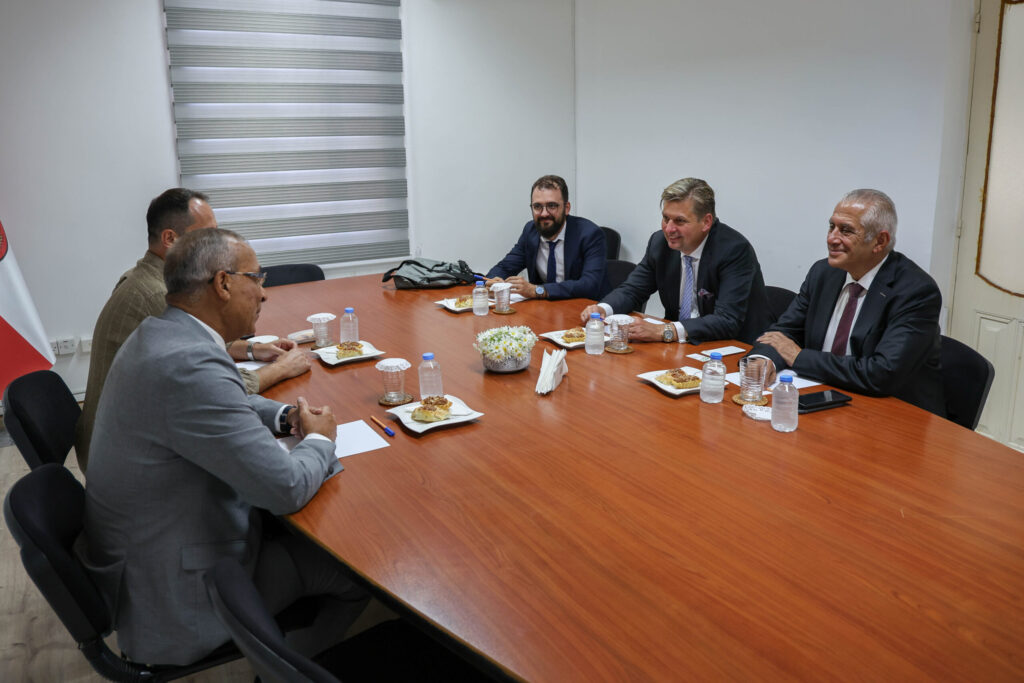 Alman Milletvekili Maximillian Krah, CTP’yi ziyaret etti