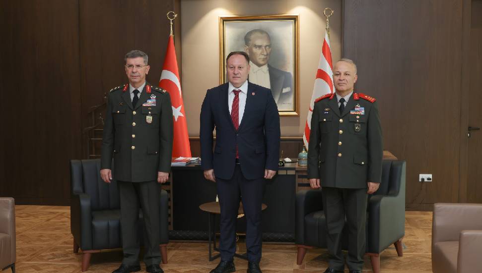 Öztürkler, İnaltekin ile Bilir’i kabul etti