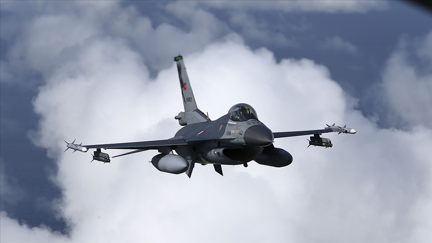 Yalova’da F-16 uçağı eğitim sırasında kaza kırıma uğradı