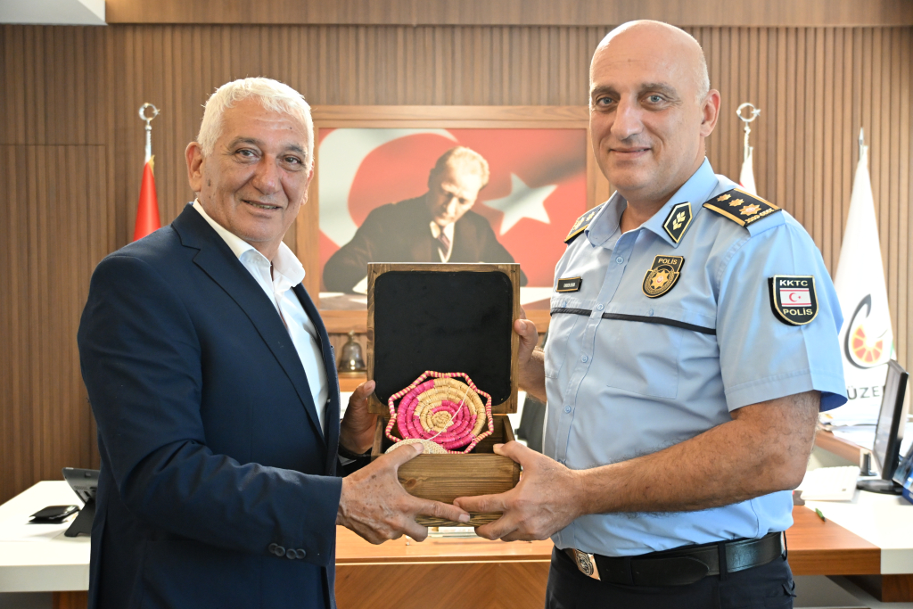 Özçınar, İskele Polis Müdürlüğü’ne atanan Erem’i kabul etti