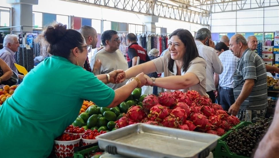 CTP, Mağusa Pazarı’nda esnaf ve yurttaşlarla buluştu
