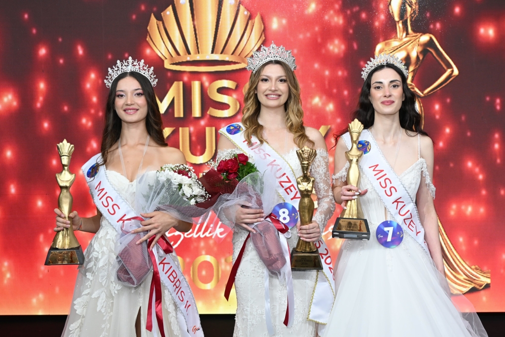 Miss ve Bay Kuzey Kıbrıs 2026’nın birincileri belli oldu