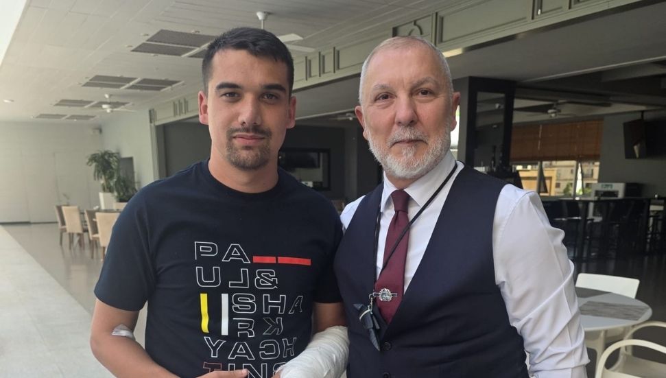 Akpınar, kazadan kurtulan Akkaya ailesini ziyaret etti