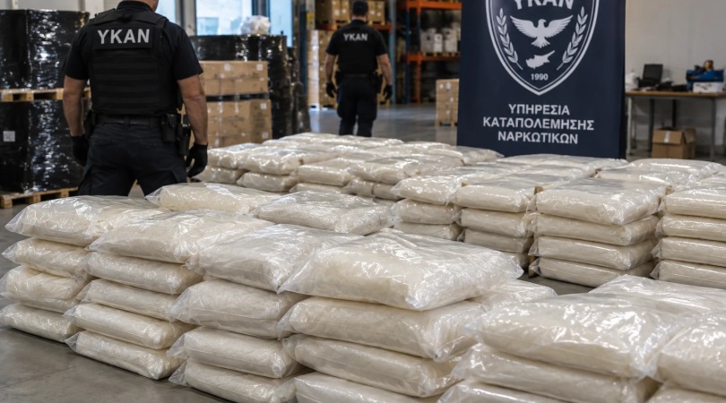 Güney Kıbrıs’ta 390 kilo “ketamin” ele geçirildi