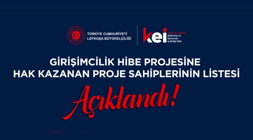 Girişimcilik Hibe Programı sonuçları açıklandı