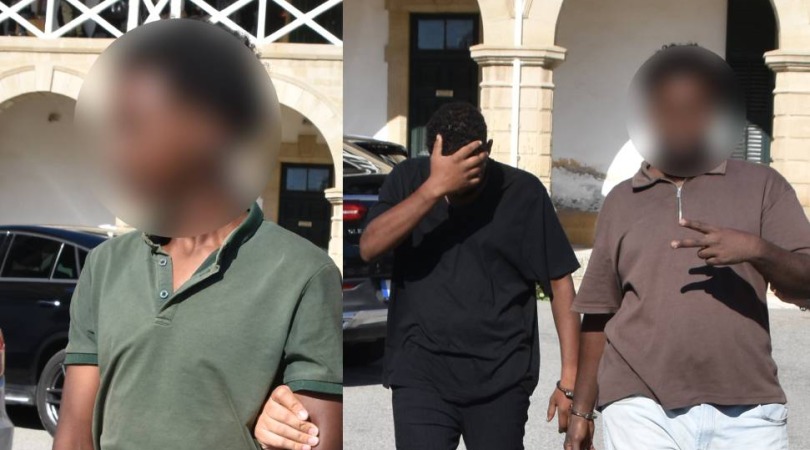 Güney Kıbrıs’tan KKTC’ye kaçak geçtiler: 3 zanlı cezaevine gönderildi