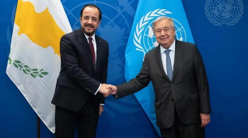 Hristodulidis-Guterres görüşmesi Rum basınında