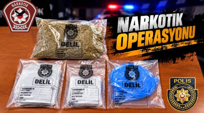 600 gram sentetik cannabinoid ele geçirildi