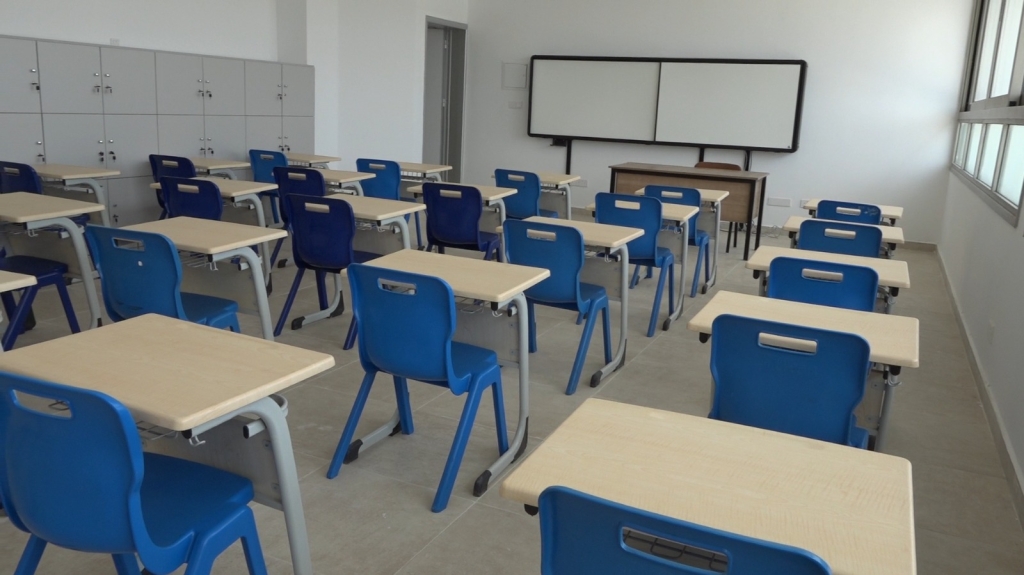 İskele Evkaf Türk Maarif Koleji’nde derslik sayısı 32’ye çıkarıldı