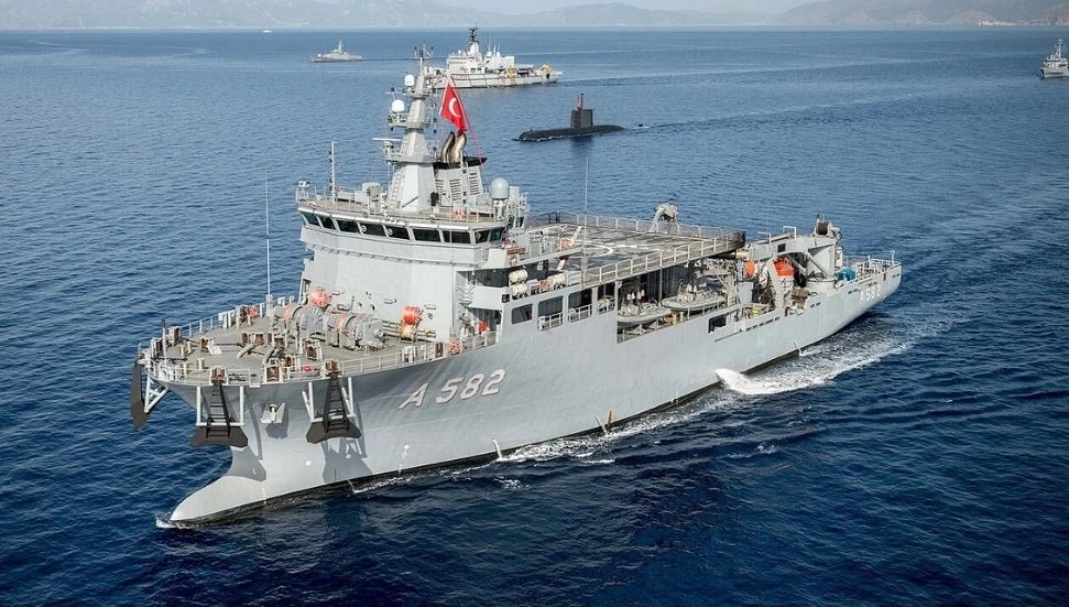 TCG IŞIN’ın ardından TCG ALEMDAR da Girne’ye ilerliyor