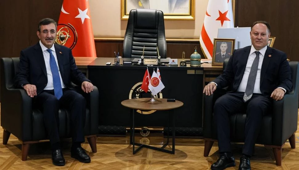 Ziya Öztürkler, Cevdet Yılmaz ile görüştü: Görüşmede parlamentolardan temsilciler yer aldı