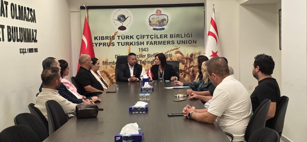 CTP Genel Başkanı İncirli, KTÇB’yi ziyaret etti