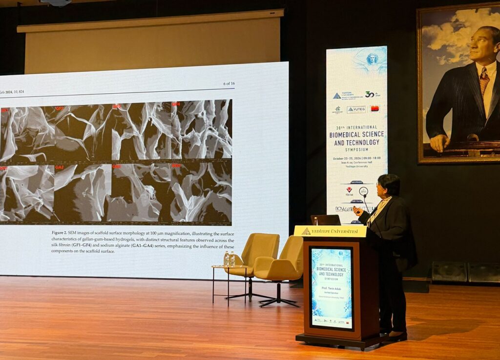 GAÜ, BIOMED 2026’da temsil edildi